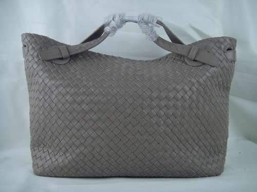 Bottega Veneta Lambskin Tote Bag 1032 grey